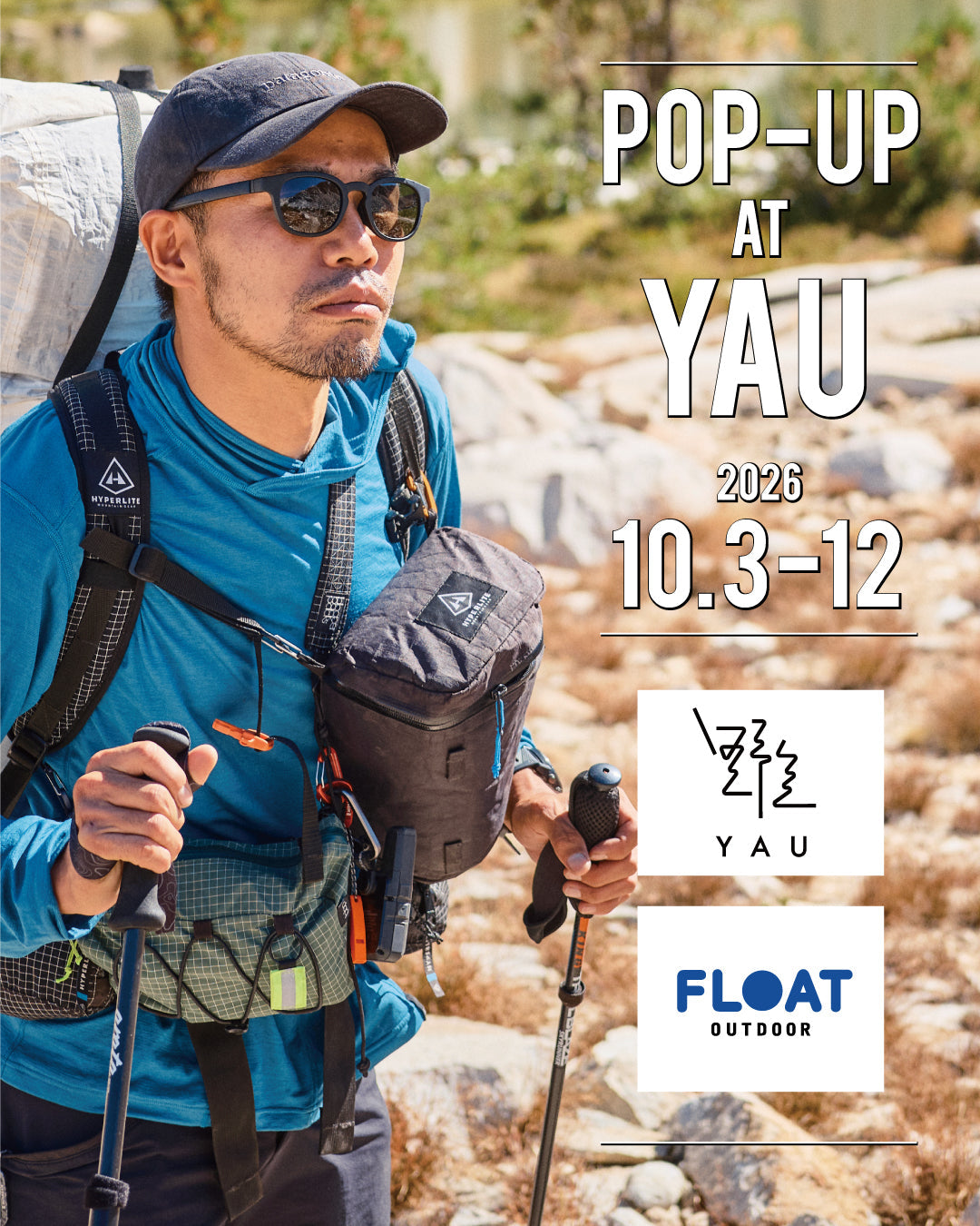安曇野の「YAU」さんでポップアップイベントを開催します！