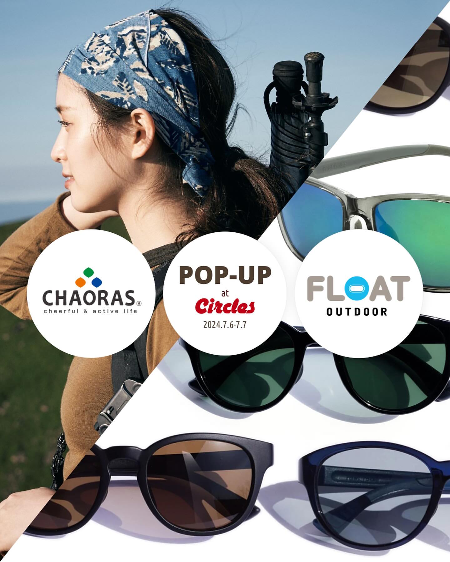 CirclesさんでFLOAT & 「F」PopUPイベントを開催します!with CHAORASさん