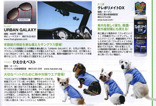 FLOATリーディングサングラス (GALAXY) AUTO CAMPERに掲載