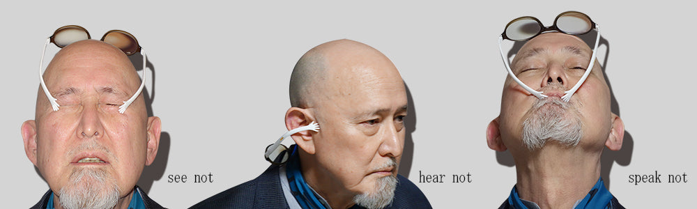 老眼鏡 FLOATER Vol.14-2 three wise monkeys